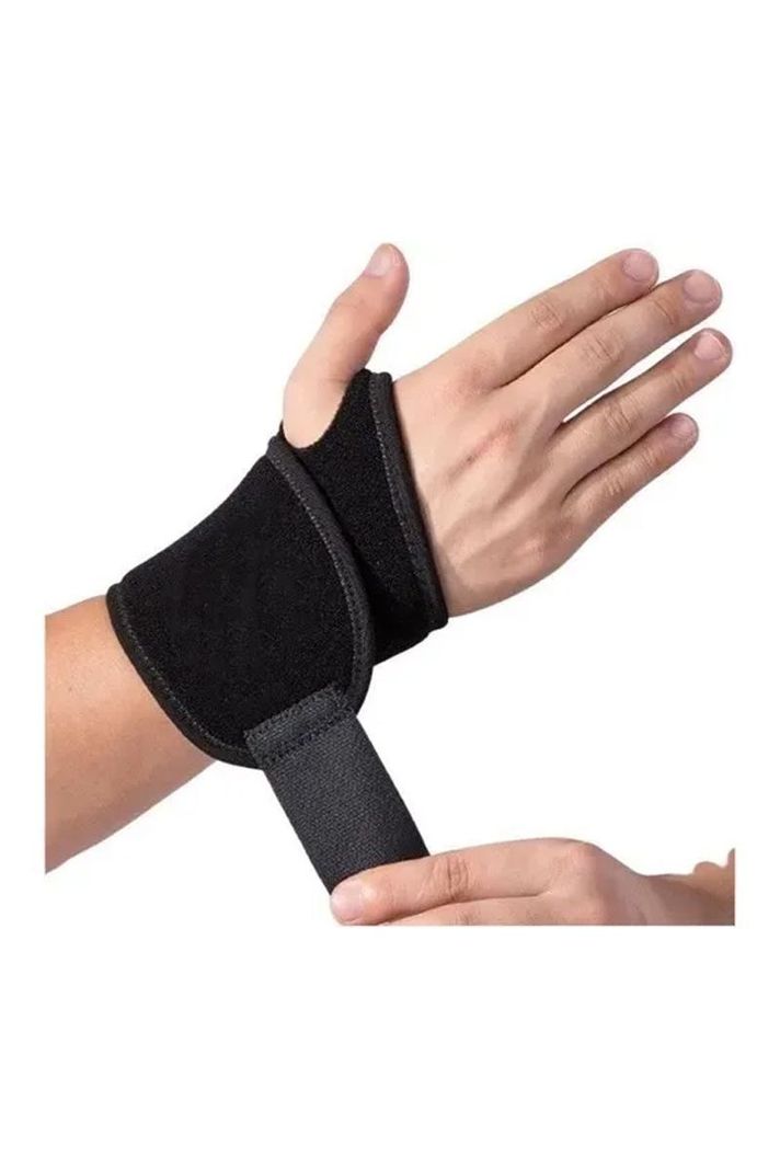 Muñequera Ajustable Con Orificio Pulgar Deporte Ortopédico-1