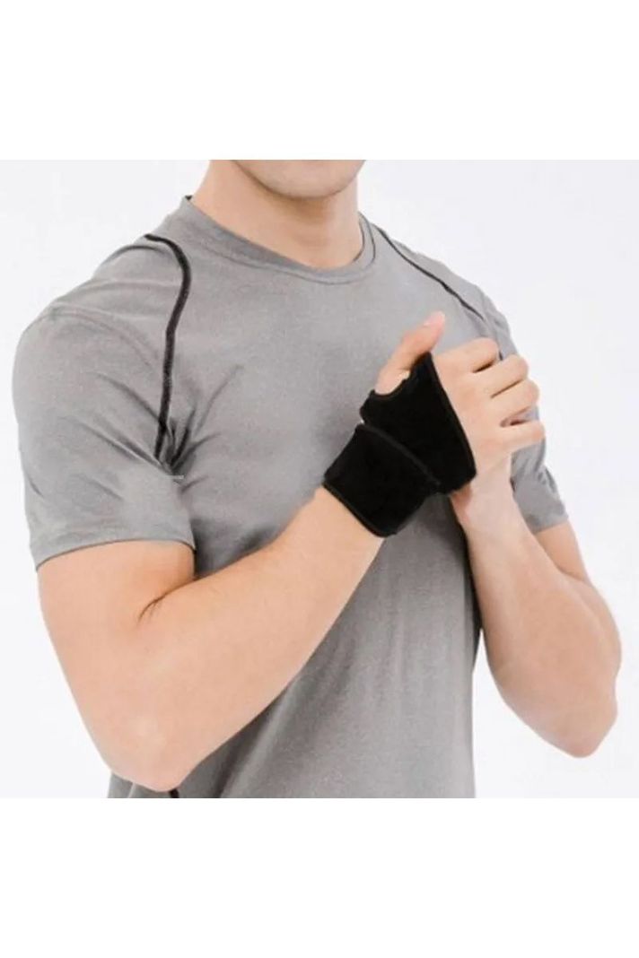 Muñequera Ajustable Con Orificio Pulgar Deporte Ortopédico-3
