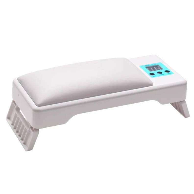 Lámpara Uv/led Apoya Manos 2 En 1  72w Secado Uñas Manicure Blanca-0