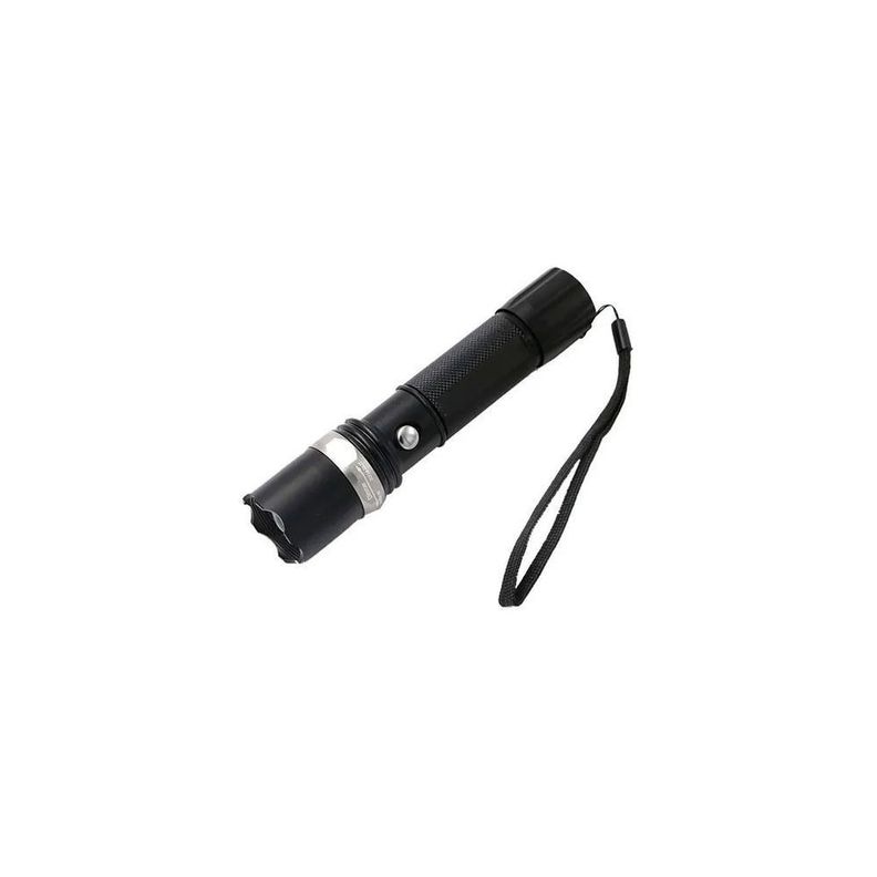 Linterna Led Tactica Swat Recargable Con Zoom 12v -0