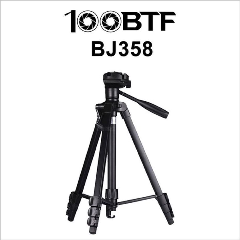 BJ358 Trípode Profesional Cámaras Videocámara/Proyector/Celular-6