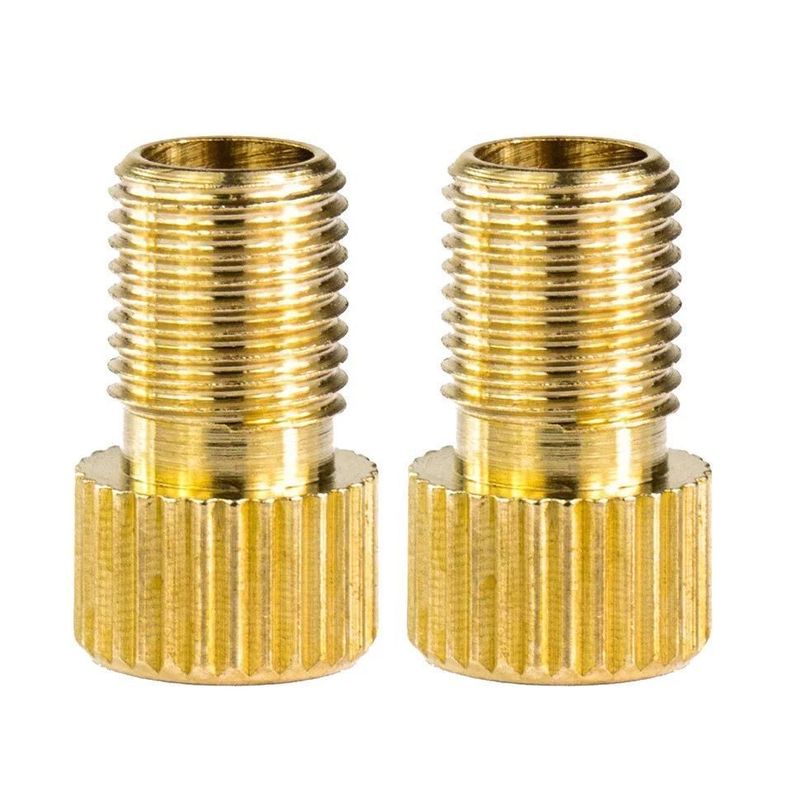 Accesorio Ciclismo, Adaptador Válvula Francesa A Auto (pack 2 unidades)
