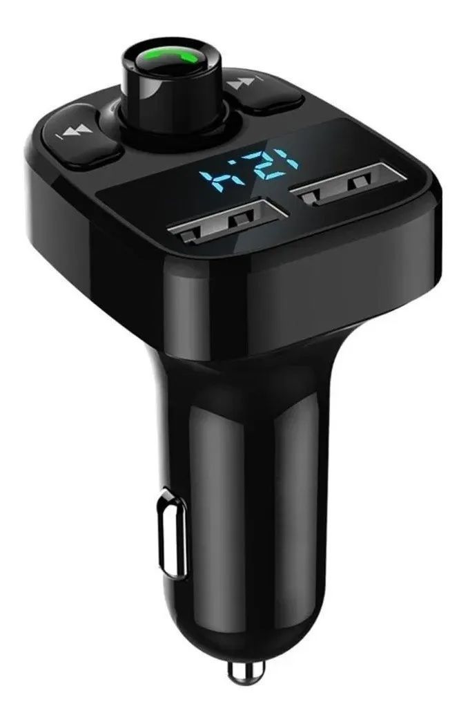 Receptor Bluetooth Autos Transmisor Fm Mp3 Carga Rapida Usb-0