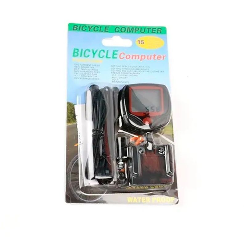 Velocimetro Para Bicicleta 15 Funciones-0