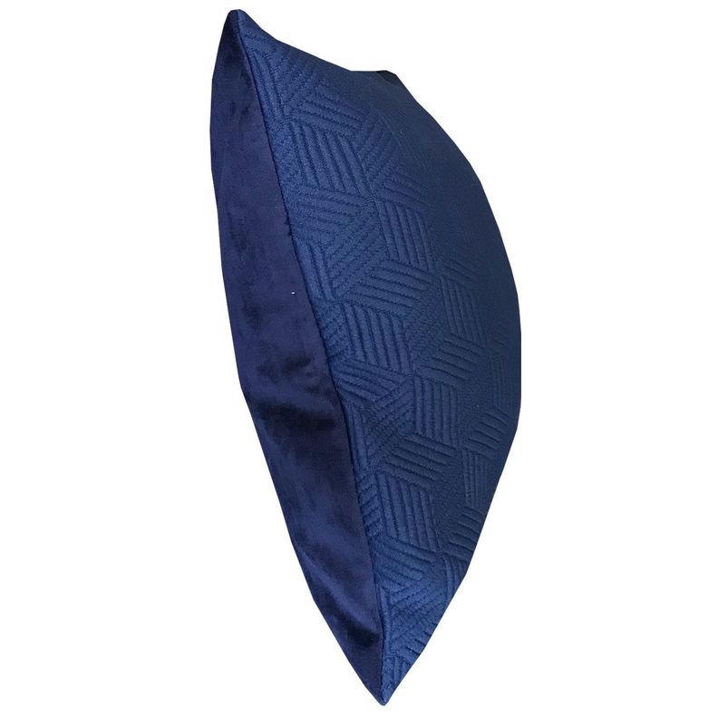 Cojín Azul Relieve 45x45-2