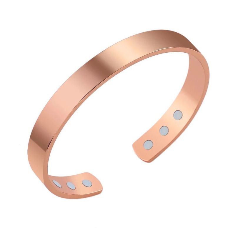Pulsera de Cobre Magnética, Brazalete Cobre-0