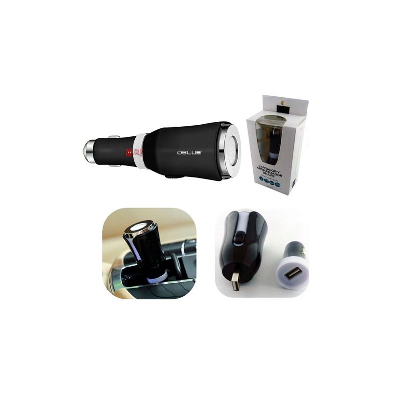 Purificador De Aire Para Auto Conexión Usb O Encendedor - PuntoStore-1