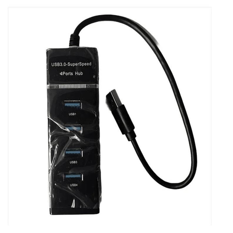 Hub USB 3.0 DM 30 CM 4 Puertos-0