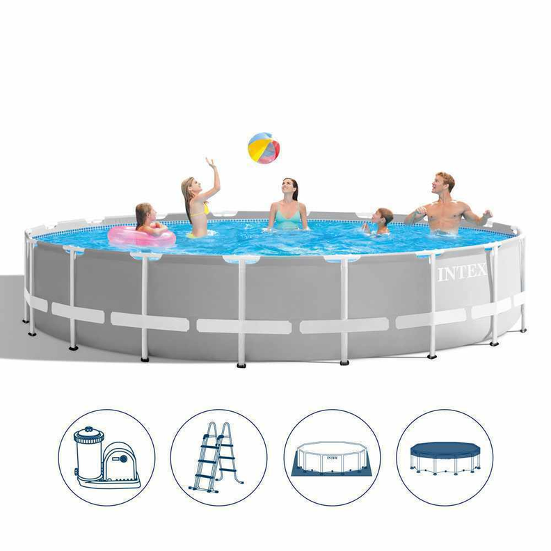 Piscina Estructural Prisma Trame Set 610x132 cm 32.695 Litros-1