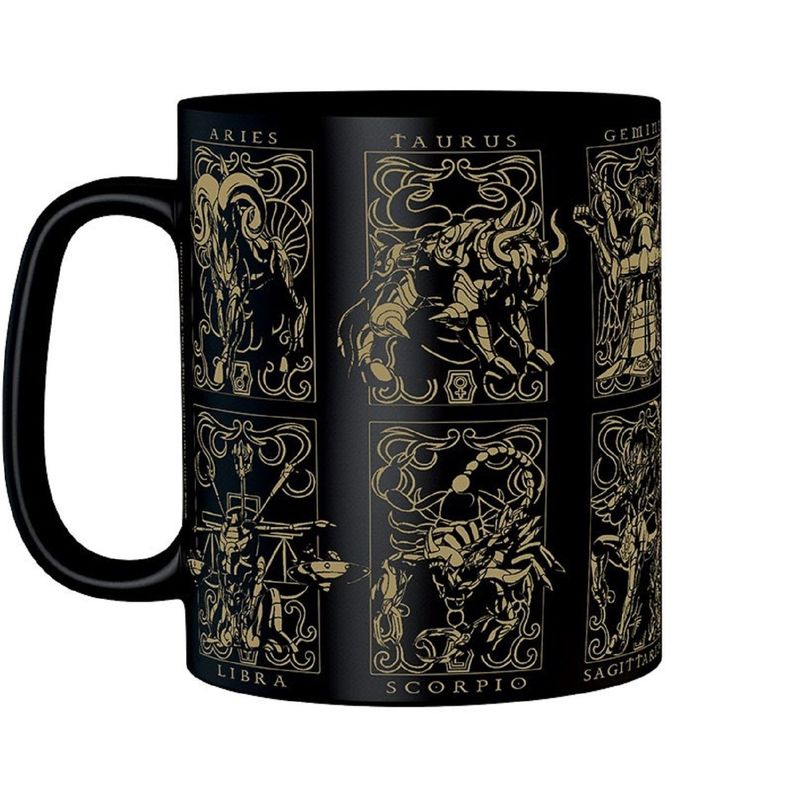 Tazón Mug Saint Seiya 460ML Gold Armors-1
