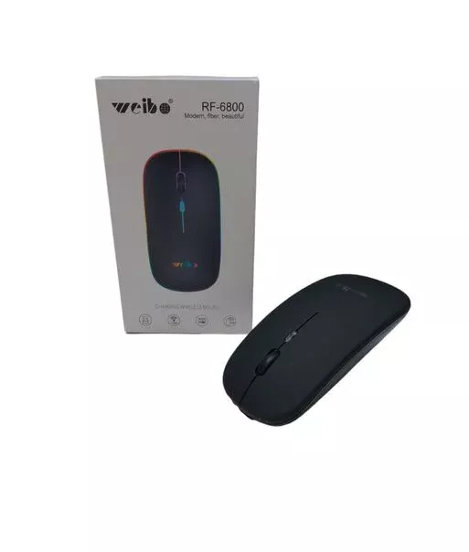 Mouse Inalámbrico Para Notebook Weibo Rf-6800-3