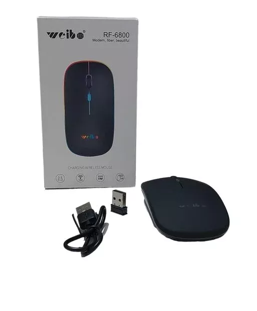 Mouse Inalámbrico Para Notebook Weibo Rf-6800-4