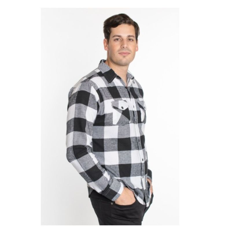 Camisa de Cuadros Hombre-0