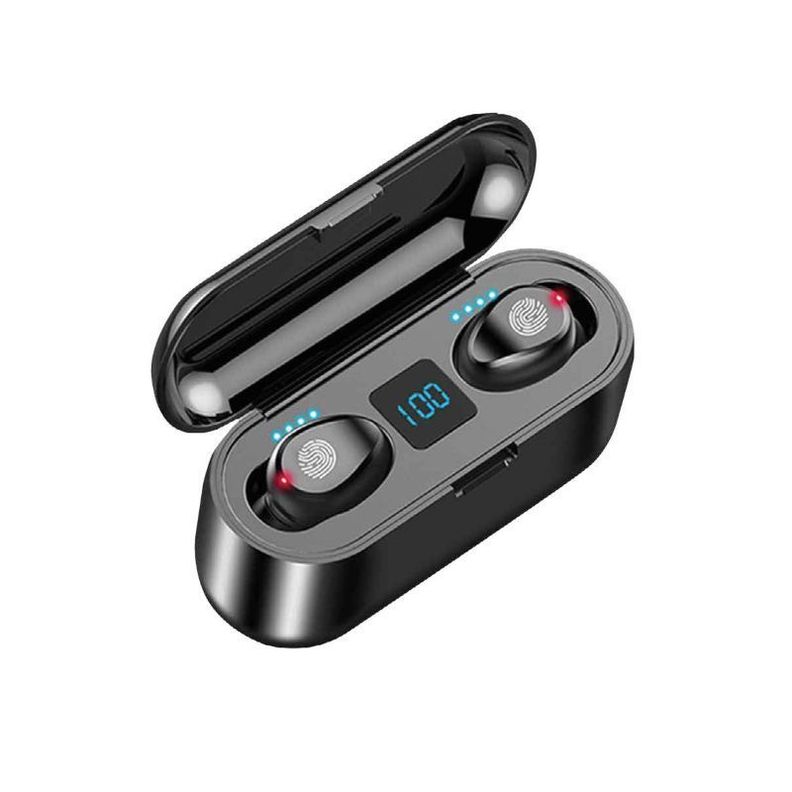 Audífonos Deportivos Twins Bluetooth Negro Audiopro-0
