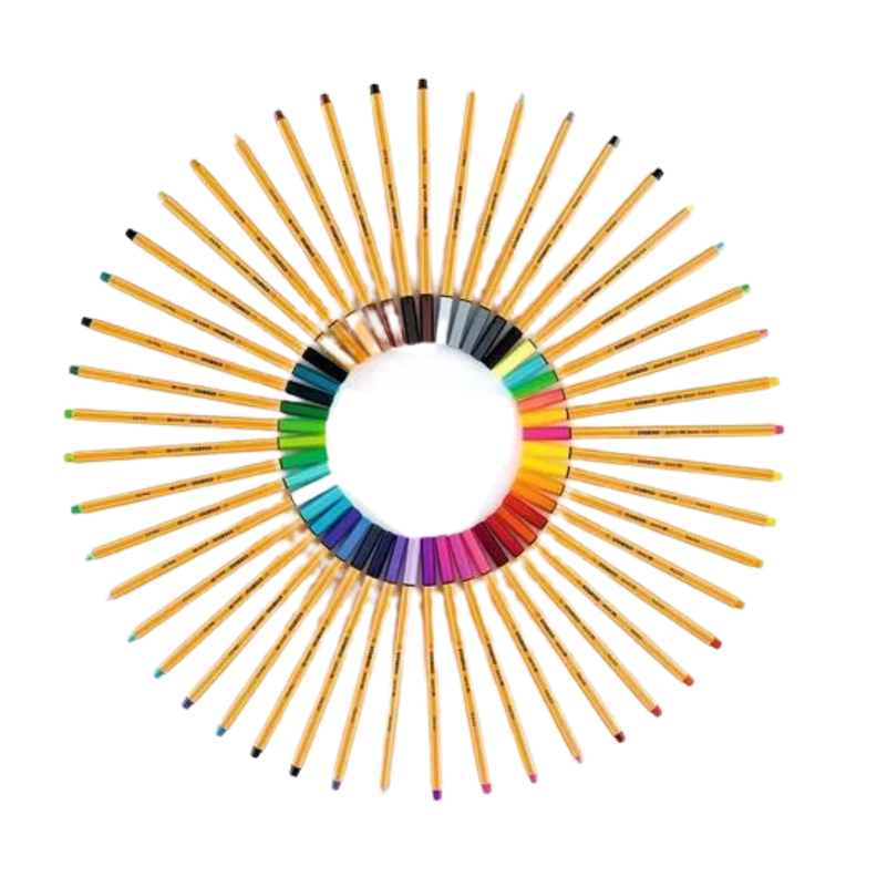 Set 30 Point 88 Stabilo Fineliner De Colores -1