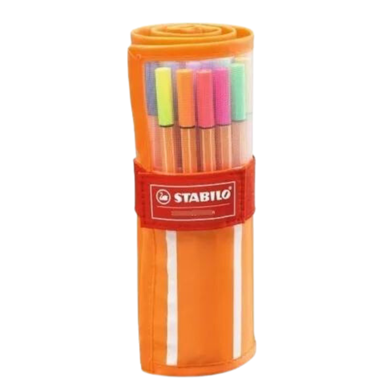 Set 30 Point 88 Stabilo Fineliner De Colores -0