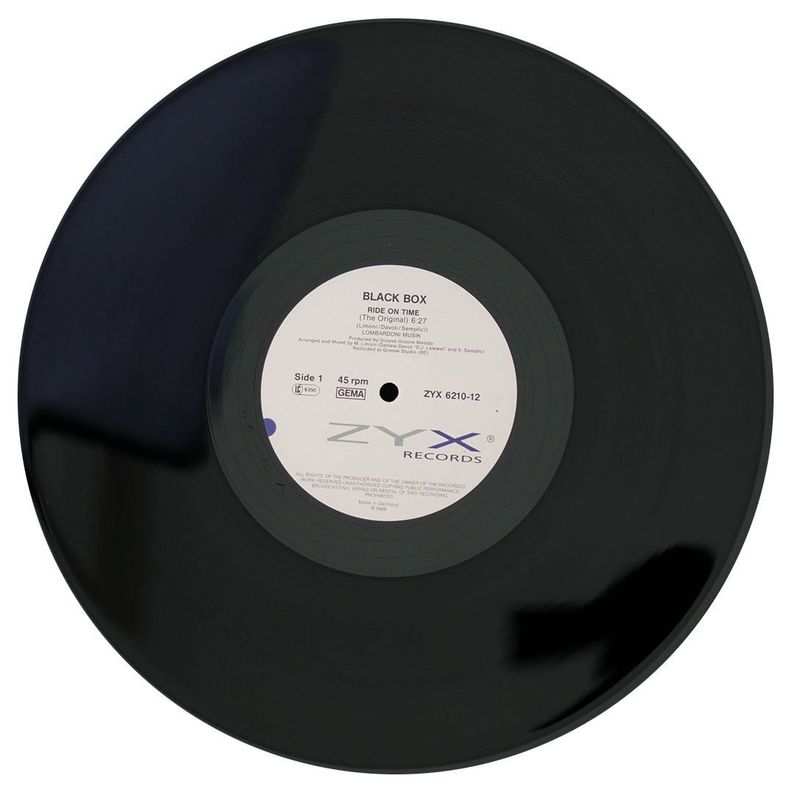 BLACK BOX - RIDE ON TIME 12" MAXI SINGLE VINILO USADO-2