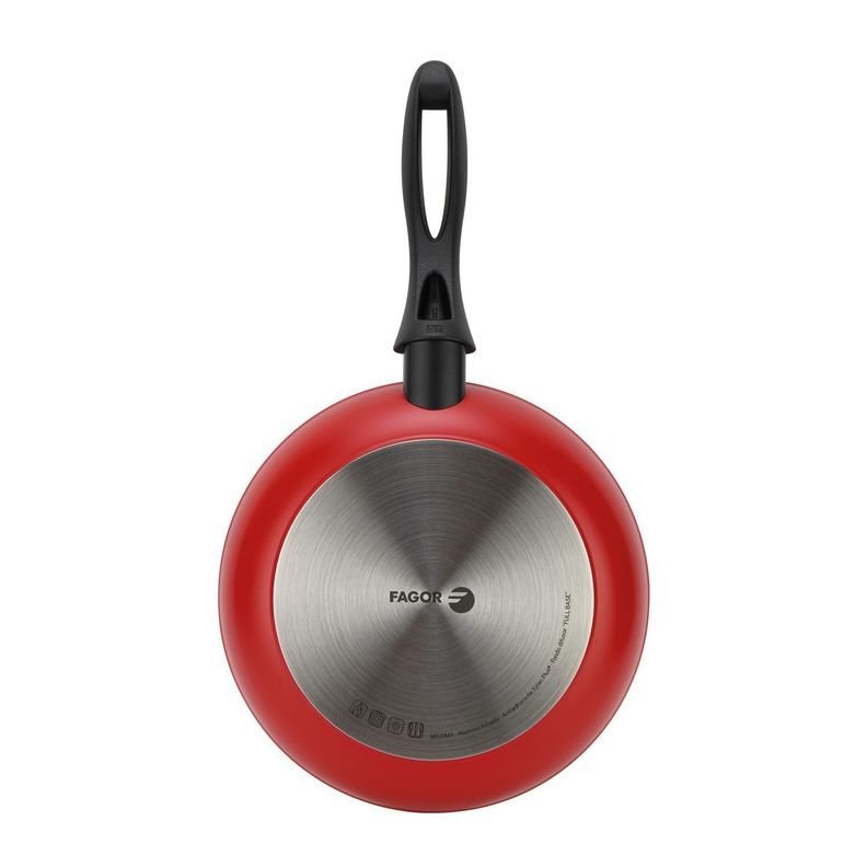 Batería de cocina de aluminio roja Máxima 6 Piezas-6
