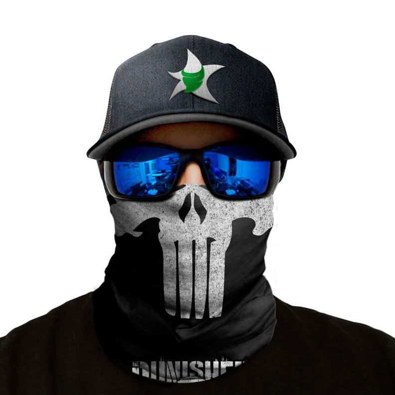 Bandana, Fugaz Store, Negro, Punisher-0