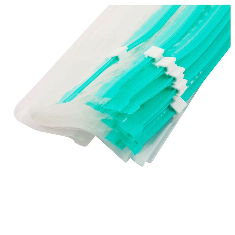 12 Bolsas Freezer Cierre Hermético Slider 20,3x17,8cm M Keep-2