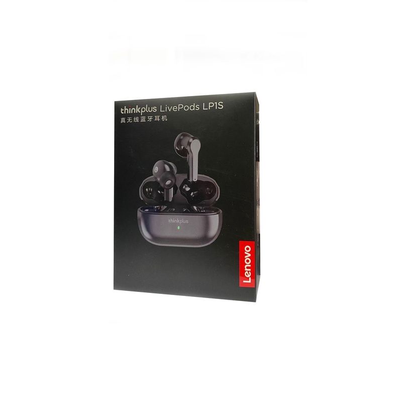 Audífonos LP1S Livepods Lenovo Bluetooth  In Ear Negros-1