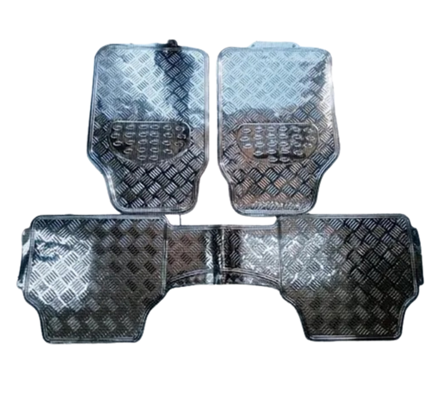 PISO ALUMINIZADO 3 PIEZAS AUTOMÓVIL GOODCAR  CARBON-0
