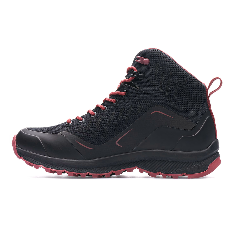 BOTÍN LIPPI MUJER LIGHT ROCK MID II NEGRO ROSA-1