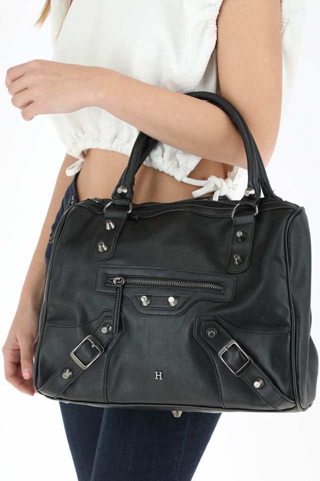 Cartera Hombro Black Nitro Punk Humana-3