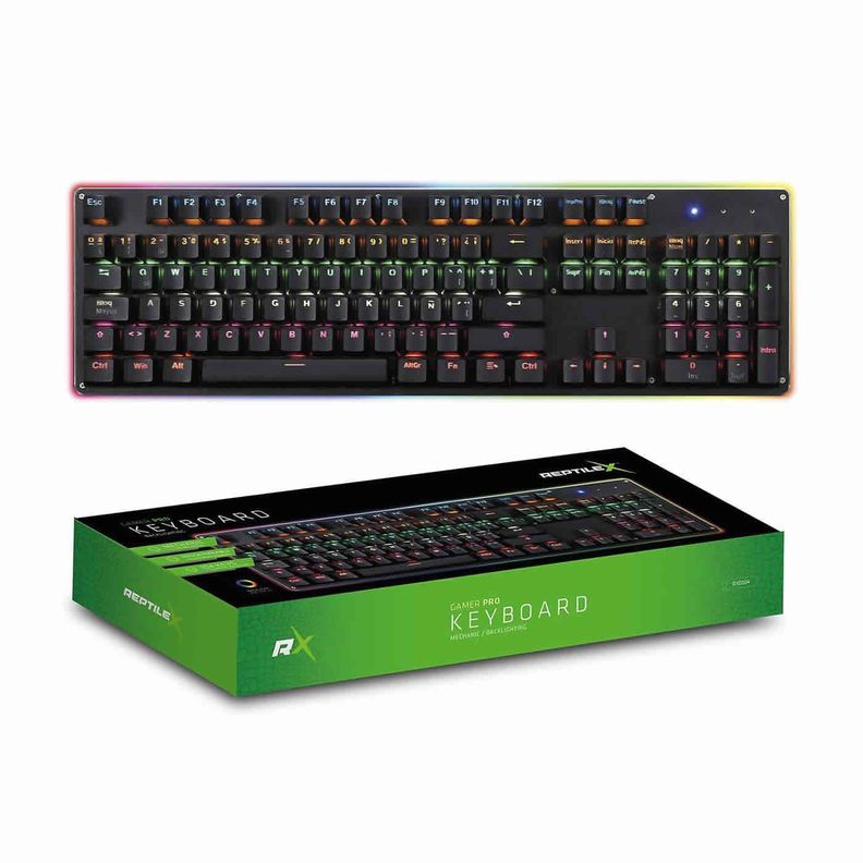 Teclado Gamer Pro Mecanico Reptilex 4-4