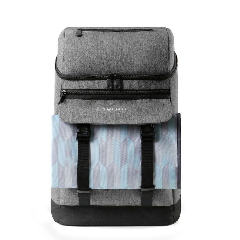 TOURIT Mochila TERNS aislada impermeable 25L Gris-1