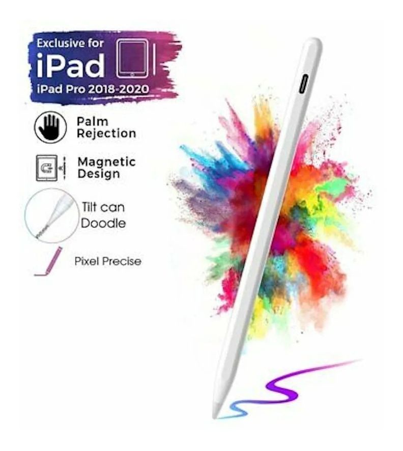 El Mejor Lapiz Pencil - Para: Apple iPad / Todos Los Modelos     (White - Blanco)-5