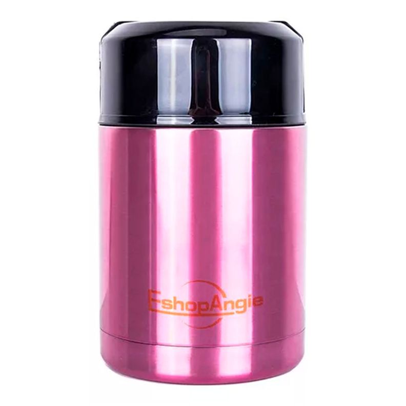 Termo De Comida Acero Inoxidable De 800 Ml + Cuchara-0