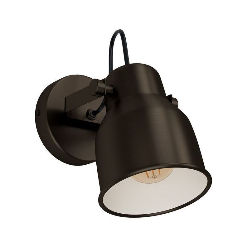 FOCO SOBREPUESTO MITCHLEY ACERO CAFÉ E27 1X40W COD.43385-0