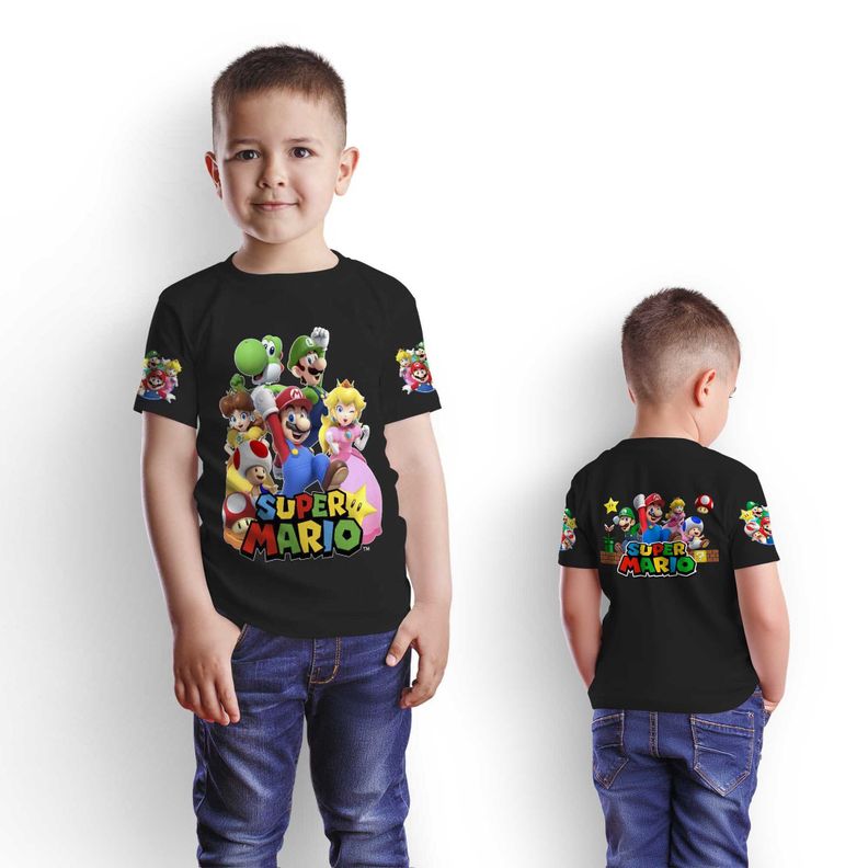 Polera Super Mario Bros D9-2