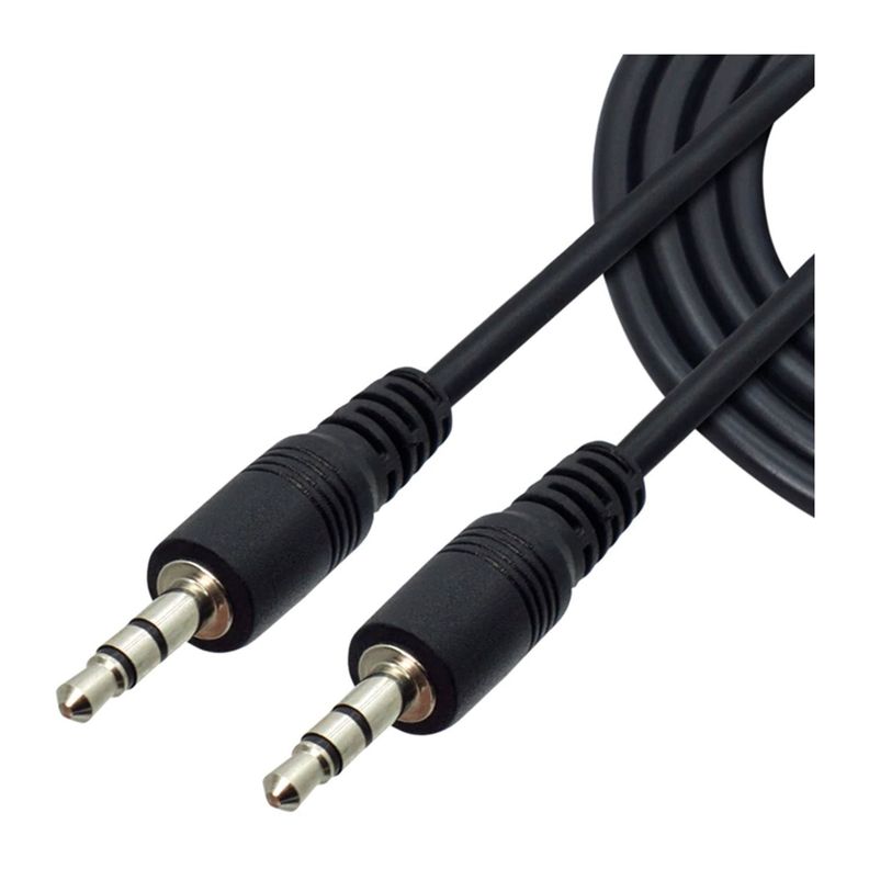 Cable Stereo Plug 3.5 a 3.5mm 1mt Dblue-1