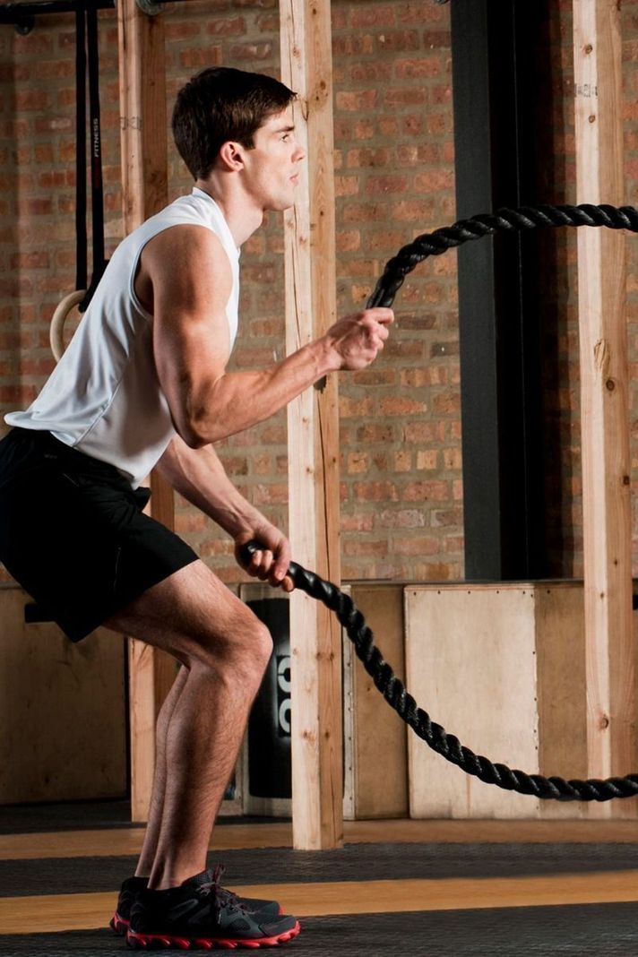 Cuerda Funcional BattleRope 12m 38mm Fitness Negro-4
