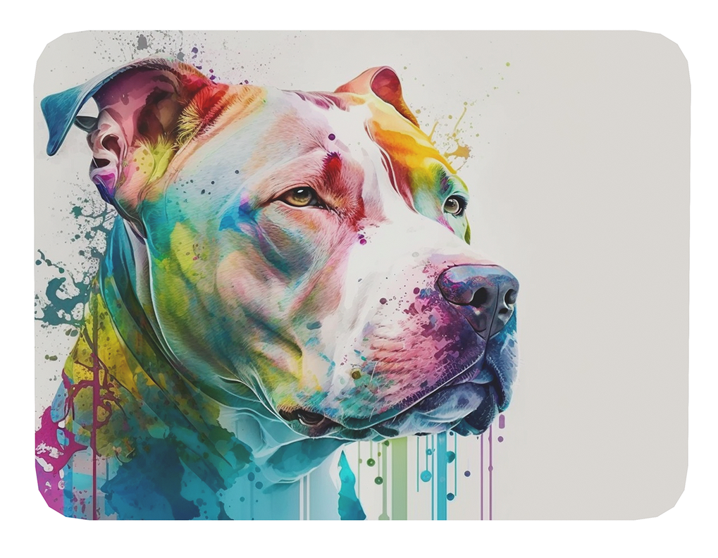 Mouse Pad Perro  Arte de animales - 17cm X 21cm D68-0