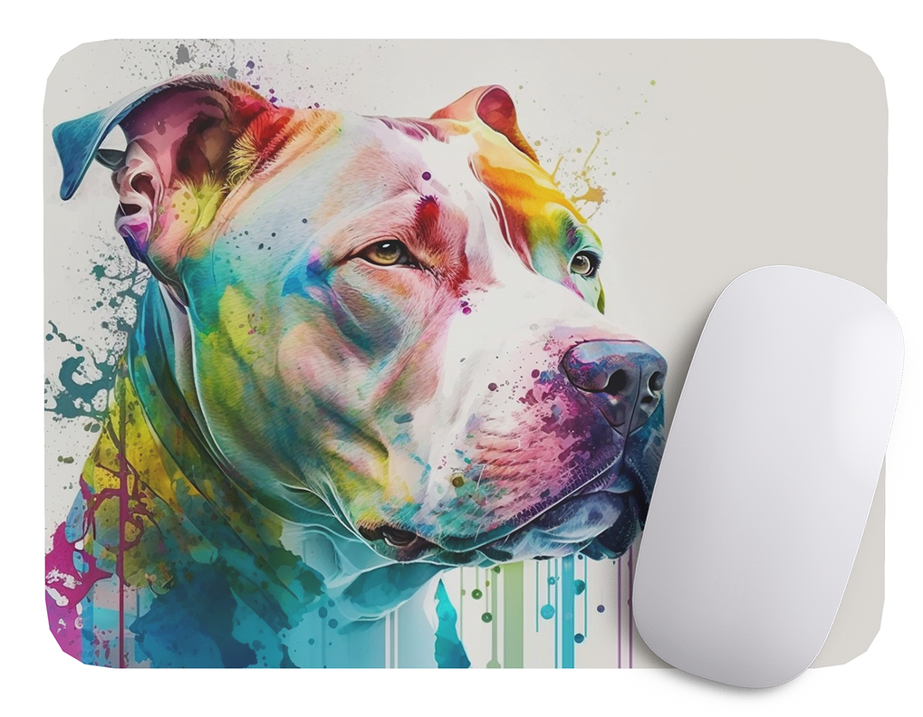 Mouse Pad Perro  Arte de animales - 17cm X 21cm D68-1