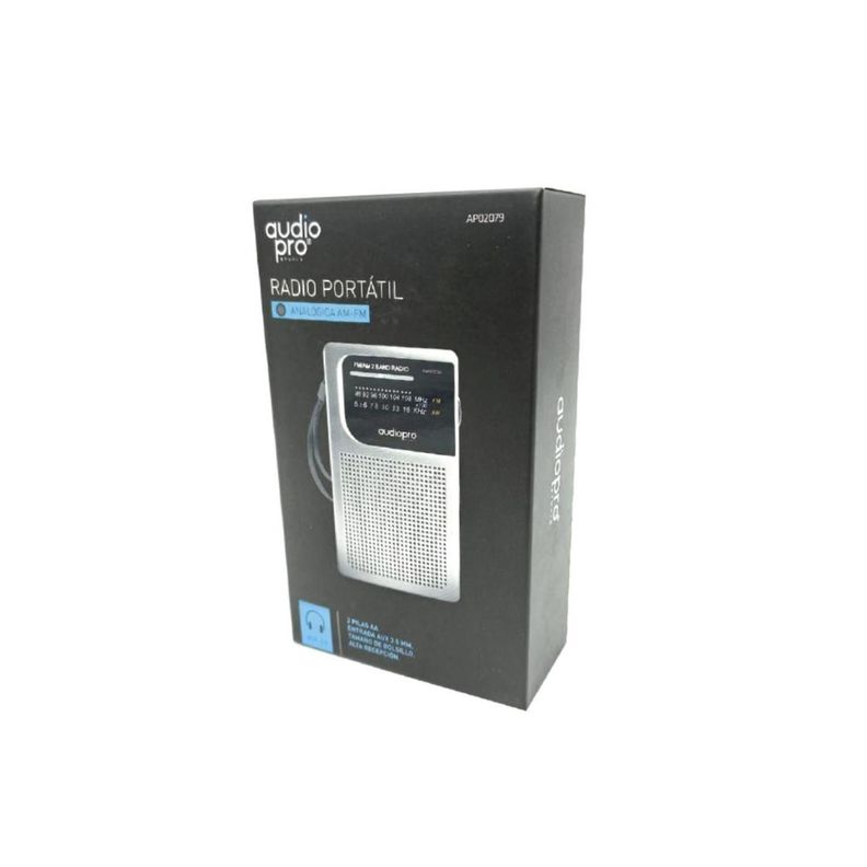 Radio FM Portátil de Bolsillo Audiopro-1