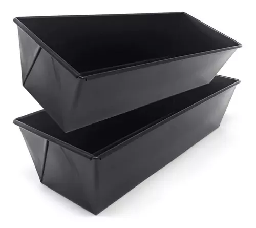 Pack X2 Molde Pan Molde Para Pan De Molde Queque 30cm 35cm-0