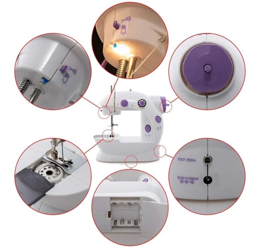 Mini Maquina De Coser Portatil  SEWING MACHINE-4