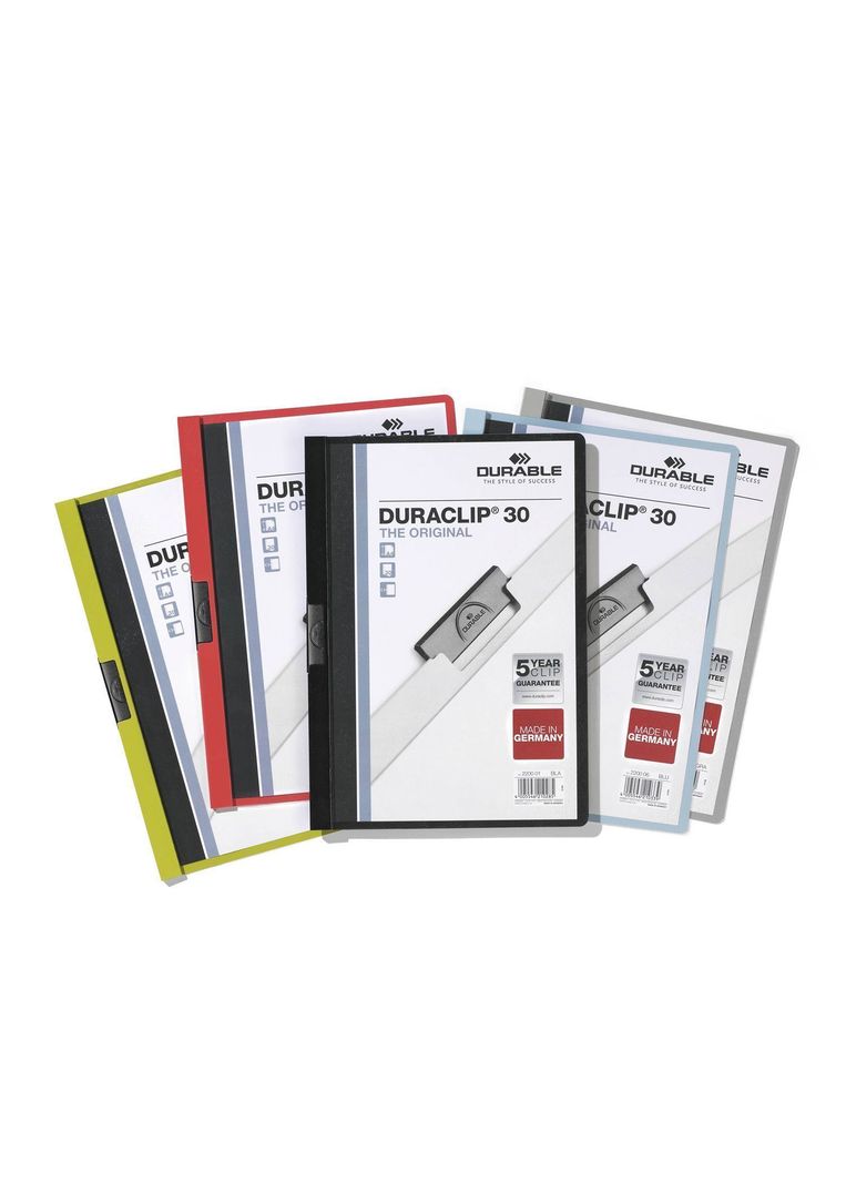Carpeta Duraclip 30 Carta Negro [pack x 25]-2