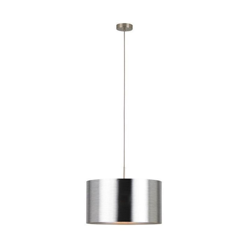 LAMPARA DE COLGAR SAGANTO ACERO NIQUEL E27 1X60W COD.39352-0