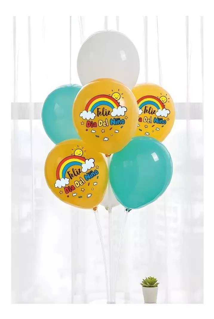 Set De Decoración Globos Base Para Globos Fiesta Celebracion-3