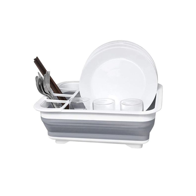 Secaplatos Y Cubiertos Escurridor Plegable Para Cocina - PuntoStore-1