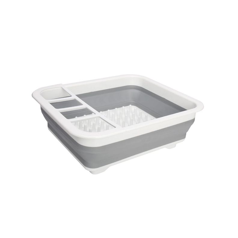 Secaplatos Y Cubiertos Escurridor Plegable Para Cocina - PuntoStore-0