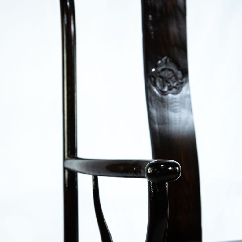 Silla Dinastía Doble Madera De Olmo-5