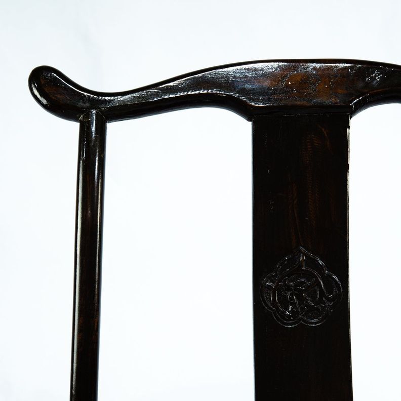 Silla Dinastía Doble Madera De Olmo-2