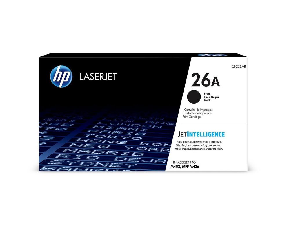 Tóner HP 26A Negro Laserjet Original-0