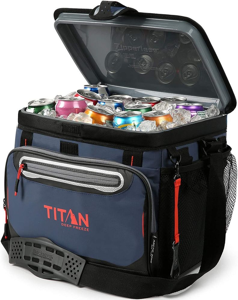 Cooler Deep Freeze 30 Latas Azul Titan-1